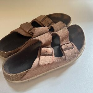 Pink Arizona Birkenstock Sandals